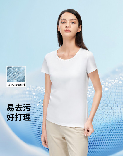 短袖t恤女透气亲肤打底衫可外穿纯棉百搭体恤