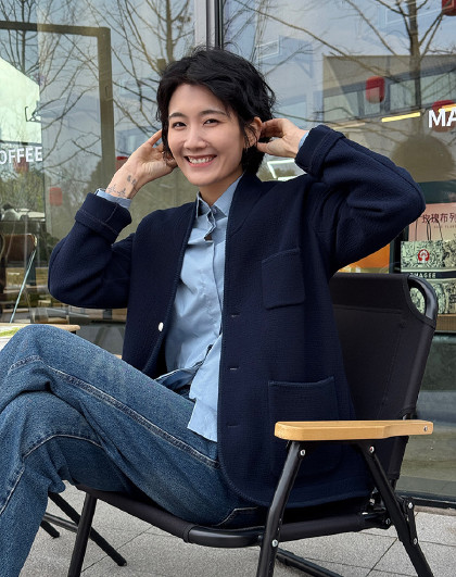 时尚正肩休闲西装外套女2026新款春季小个子高级感宽松西服潮