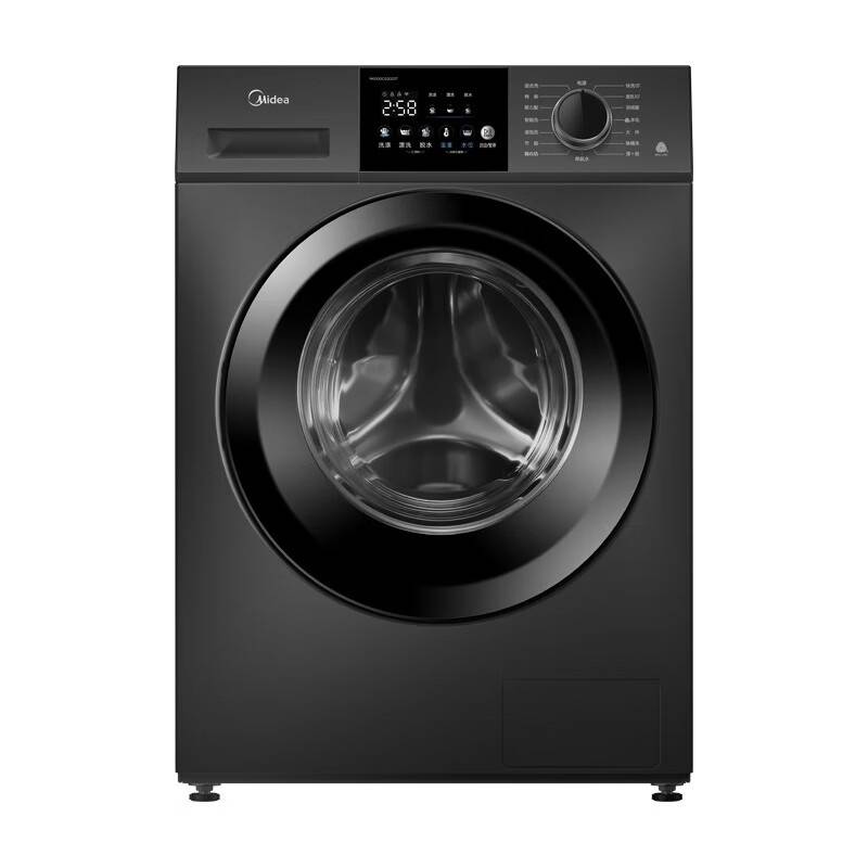 美的（Midea）滚筒洗衣机羊毛羽绒服洗 10公斤大容量变频智能家电高温筒自洁 MG100CG2023T