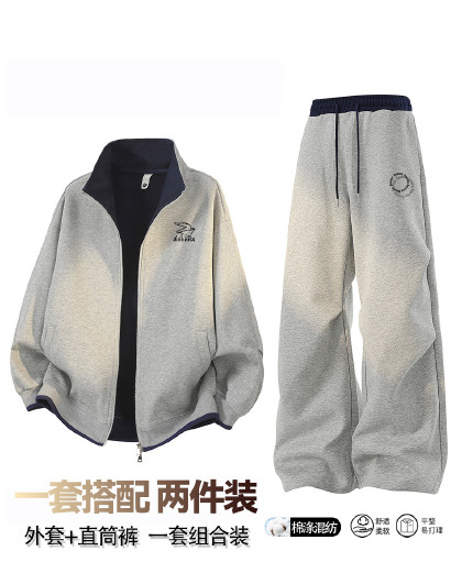 【两件套速搭】帅气时尚潮流春夏季款青少年亲肤舒适男式套装