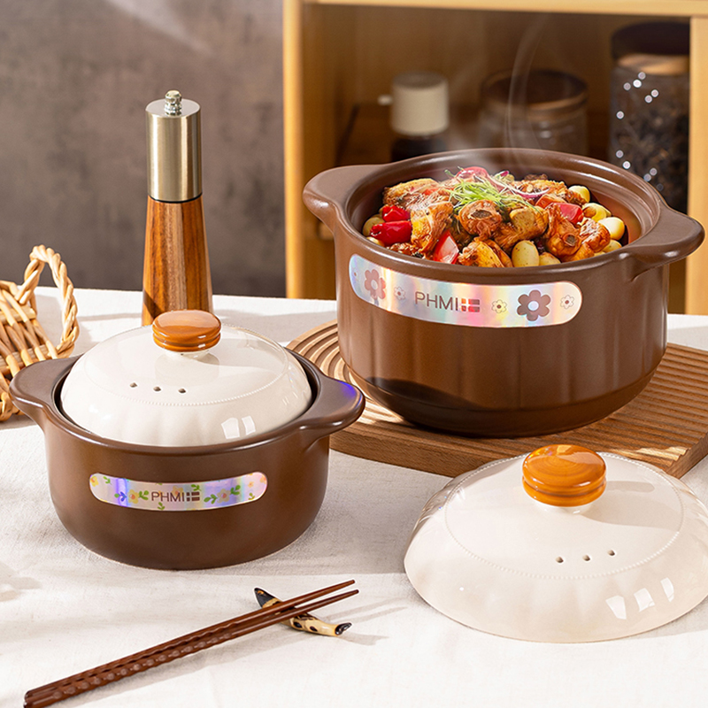 菲米生活花韵陶  养生砂锅套装 FM-SG2602