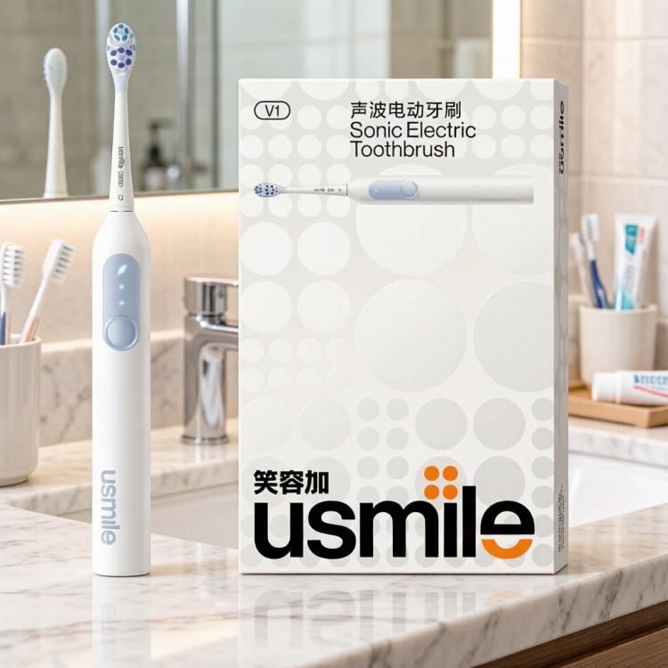 usmile笑容加电动牙刷V1漫山白