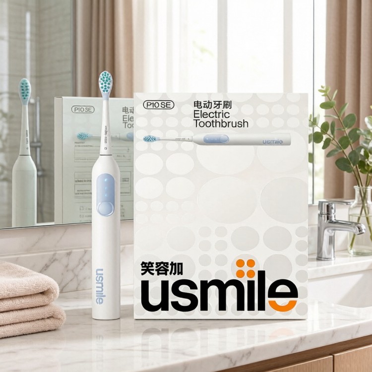 usmile笑容加电动牙刷P10SE 昆仑白